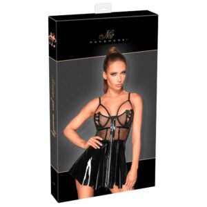 STRÓJ VINYL MINI DRESS M