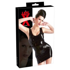 SUKIENKA LATEX MINI DRESS 2XL