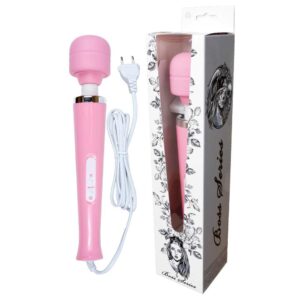 Stymulator Magic Massager Wand Cable 110 240V Pink 10 Function