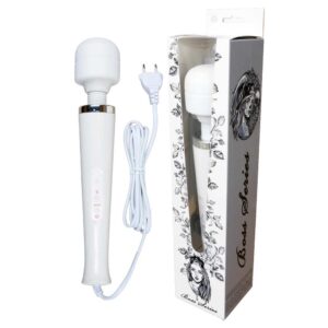 Stymulator Magic Massager Wand Cable 110 240V White 10 Function