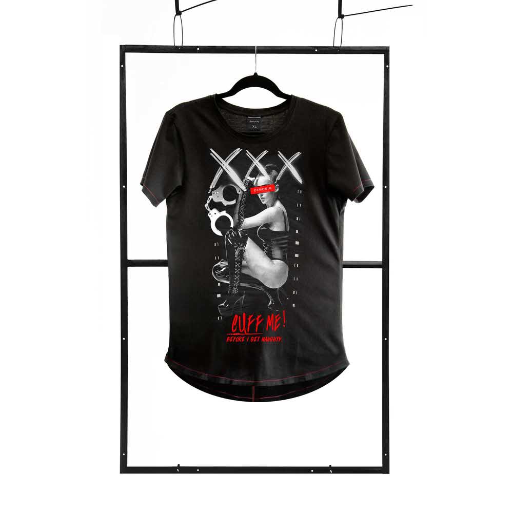 T shirt men black XL fashion 170E456 1