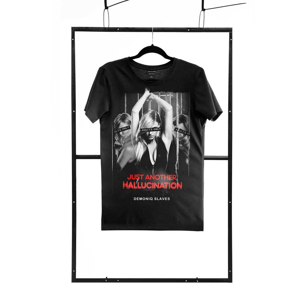 T shirt men black XL regular 170E471 1