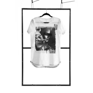 T shirt men white M fashion