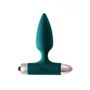 Vibrating Anal Plug Spice it up New Edition Glory Dark green