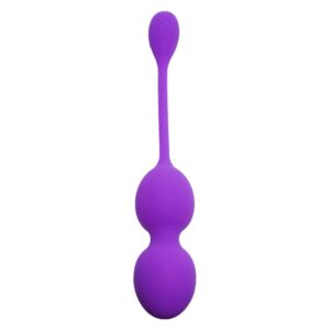 Vibrating Kegel Balls 32mm 80g Purple 10 function USB  Boss Series