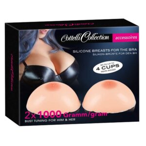 WKŁADKI DO BIUSTONASZA SILICONE BREASTS 1000G