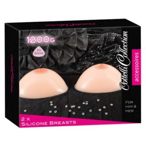 WKŁADKI DO BIUSTONASZA SILICONE BREASTS 600G