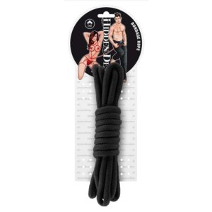 Wiązania BONDAGE ROPE 3 METER BLACK