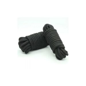 Wiązania COTTON ROPE 10MBLACK