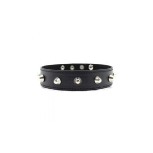 Wiązania Collare Spikes Collar black