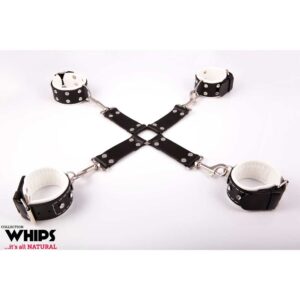 Wiązania  Krzyżak damski  biały