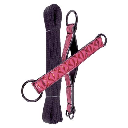 Wiazania SINFUL BED RESTRAINT STRAPS PINK 101E695 1