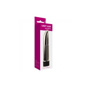 Wibrator 4.5 Inch Lady Finger   Silver  1AA