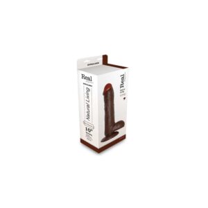 Wibrator REALISTIC VIBRATOR REAL RAPTURE BROWN 10 Inch