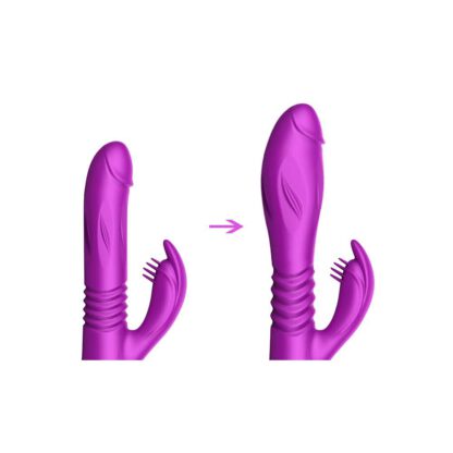 Wibrator Silicone Vibrator USB 10 Function Expander and Thrusting Function 139E508 3
