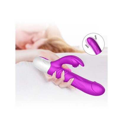 Wibrator Silicone Vibrator USB 10 Function Expander and Thrusting Function 139E508 6