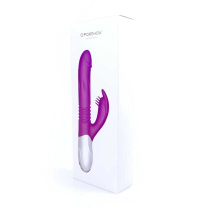 Wibrator Silicone Vibrator USB 10 Function Expander and Thrusting Function 139E508 8
