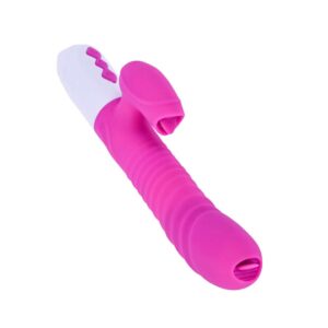 Wibrator Silicone Vibrator USB 7 Function and Thrusting Function  Heating