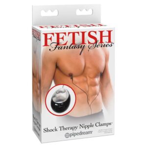 ZACISKI Z ELEKTROSTYMULACJĄ Shock Therapy Nipple Clamps
