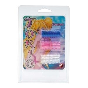 ZESTAW NAKŁADEK TOKIO SLEEVES SILIKON 3ER SET