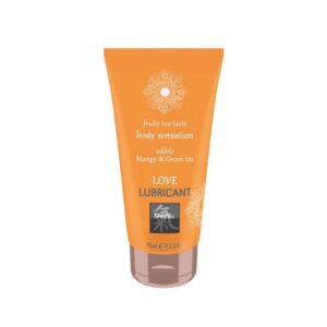 Żel SHIATSU Love lubricant edible Mango   Green tea