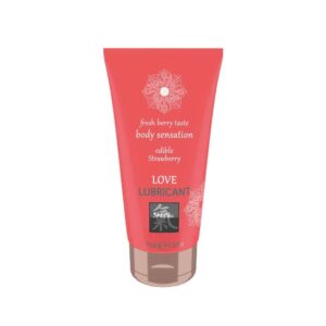 Żel SHIATSU Love lubricant edible STRAWBERRY