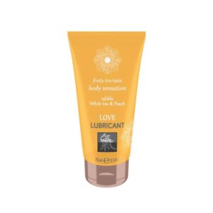 Żel SHIATSU Love lubricant edible White tea   Peach