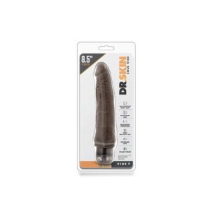 DR. SKIN COCK VIBE 7INCH CHOCOLATE