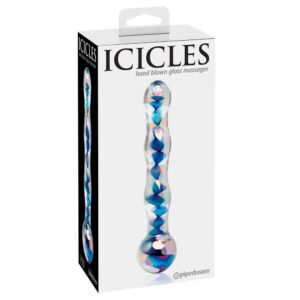 Icicles No. 8 Clear Blue