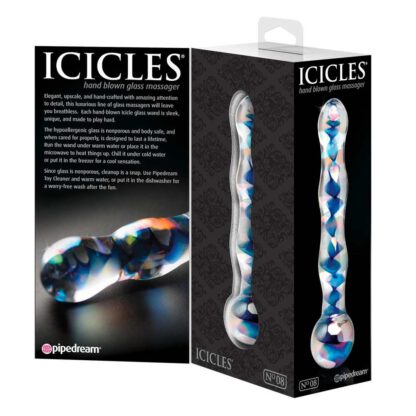 Icicles No 8 Clear Blue 175E138 4
