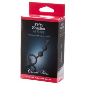 Koraliki analne  Fifty Shades of Grey Silicone Anal Beads