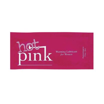 Lubrykant rozgrzewajacy Pink Hot Pink Warming Lubricant 5 ml 123E169 1