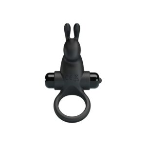 PRETTY LOVE VIBRANT PENIS RING I Black