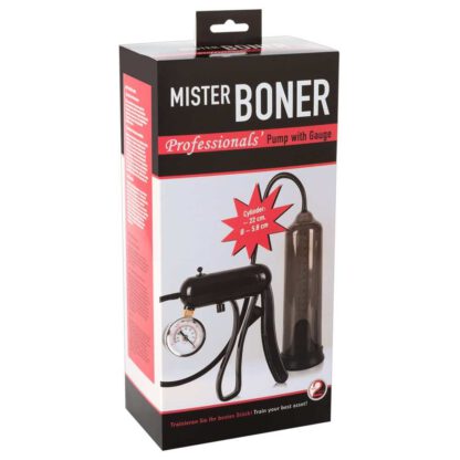 Pompka do penisa Mister Boner z manometrem 219E226 1