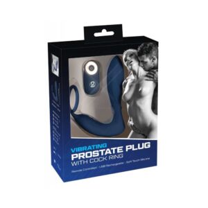 WIBRATOR VIBRATING PROSTATE PLUG WITH C