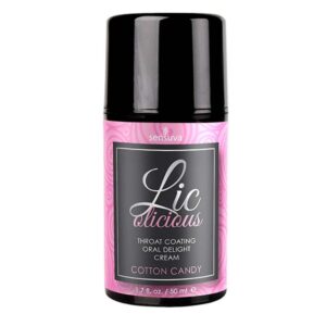 Żel do seksu oralnego  Sensuva Lic o licious Cotton Candy Oral Delight Cream 50 ml