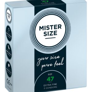 Mister Size 47mm pack of 3