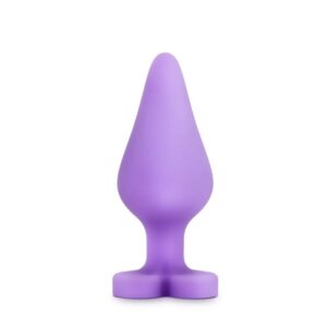 Plug PLAY WITH ME CANDY HEART FUCK ME PURPLE