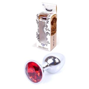Plug Jewellery Silver PLUG Red