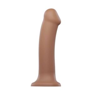 Dildo Strap On Me Semi Realistic Dual Density Bendable Dildo Caramel S