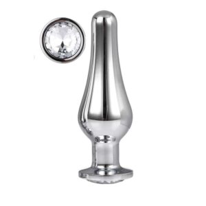 GLEAMING LOVE SILVER PLEASURE PLUG L