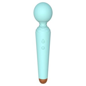 Stymulator Rechargeable Power Wand USB 10 Functions Blue