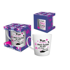 Crazy Girl Kubek NBC matowy 480ml. Mam fantazję dwóch na raz...