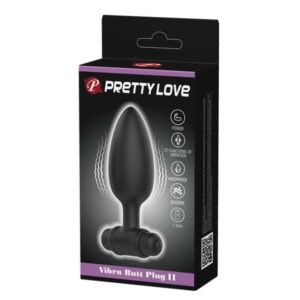 PRETTY LOVE VIBRA BUTT PLUG II