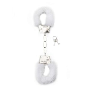 Furry Handcuffs White