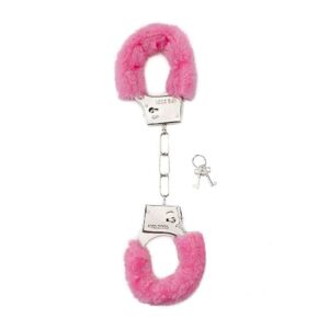 Furry Handcuffs Pink