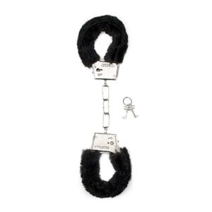 Furry Handcuffs Black