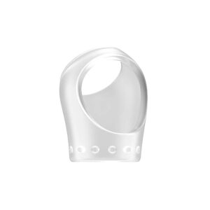 No.45 Cockring with Ball Strap Translucent