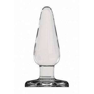 Butt Plug Basic 5 Inch Glass