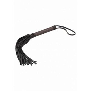 Ouch Elegant Flogger Titanium Grey